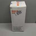 MAGZO Door Draft Stopper, 36 Inch x 2pcs Under Door Draft Blocker Noise Stopper, Weighted Wind Blocker Draft Guard For Bottom Of Door, Gray