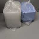 50 Pack (100-Piece) 32 oz Meal Prep Containers Reusable with Easy Open Lids, Sturdy Leakproof Food Safe, Microwave Freezer Dishwasher Safe, To Go Take Out Plastic Food Storage Pans with Lids, Blue