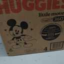 Huggies Size 4 Baby Diapers, Little Movers HuggFit 360 Baby Diapers with 360 Waistband, Size 4 (22-37 lbs), 144 Count (4 Packs of 36)