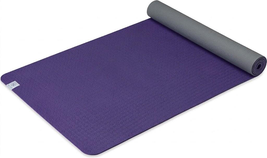 Gaiam Yoga Mat Performance TPE Exercise & Fitness Mat for All Types of Yoga, Pilates & Floor Exercises, Purple