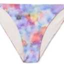 Ivory Ella Women's Side Tie Bikini Bottom (Purple, L)