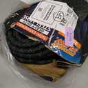 Amazon.com : PowerFlow Garden Hose, NON-EXPANDABLE 25 Feet Premium Quality Stainless Steel Metal Water Hose with Durable Fabric Skin, Hose For Commercial, Residential Use, Bonus 10-way Spray Nozzle (25 Ft, Black) : Patio, Lawn & Garden