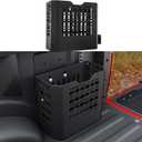 Truck Bed Storage Box Compatible with 2015-2025 Ford F150 Pickup Tool Storage Box 22L Side Bed Toolbox Right Passenger Side Heavy-Duty Carbon Steel Toolbox for 2024 F-150 Accessories