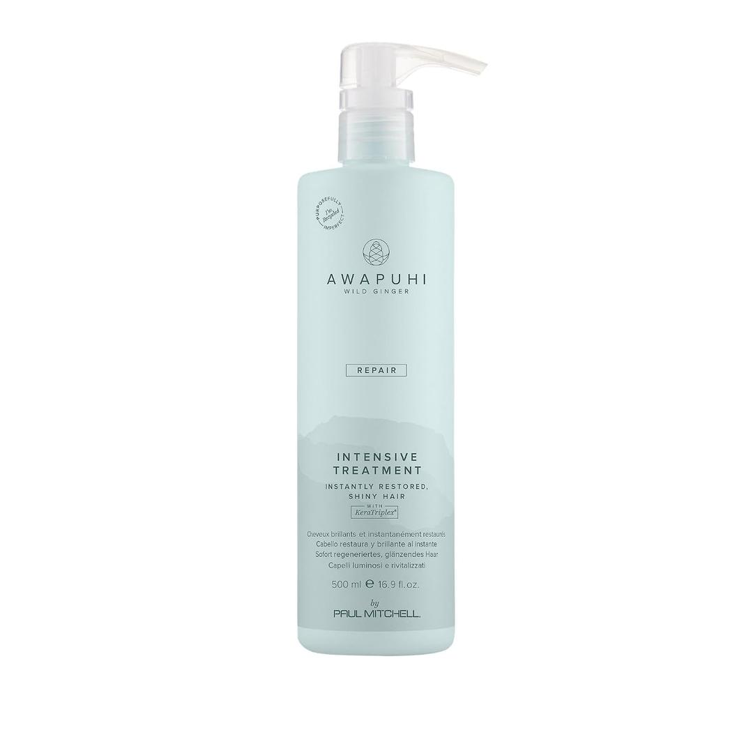 Awapuhi Wild Ginger by Paul Mitchell Intensive Treatment, Rebuilds + Repairs, For Dry, Damaged + Color-Treated Hair