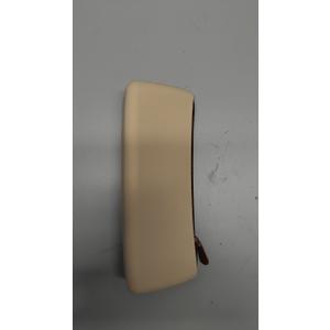 Mr. Pen- Silicone Pencil Case Pouch, Warm Beige, Aesthetic Triangular Design, Multipurpose, Aesthetic Pencil Case Small, Silicone Makeup Bag