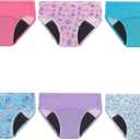 Hanes Girls' Hanes Toddler Girls' Potty Trainer Briefs, 6-Pack (2-3, Assorted)