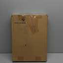 Toilet Seat, Elongated Toilet Seat with Toddler Seat Built in, Potty Training Toilet Seat Elongated Fits Both Adult and Child, with Slow Close and Magnets- Elongated Almond