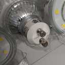 Lepro Non-Dimmable GU10 LED Light Bulbs, 5000K Daylight White GU10 Bulb Replacement for Recessed Track Lighting, 4W LED Bulbs with 100Flood Beam for Kitchen, Range Hood, Living Room, Bedroom, 6 Pack