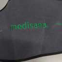 Medisana 3-in-1 Red Light Massager Belt, Heating Pad for Lower Back, Cordless Wearable Near Infrared & Red Light Therapy Belt with Adjustable Heat & Vibration for Back Pain, Gift for mom (standard, Grey)