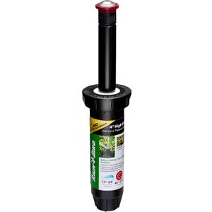 Rain Bird 22SAPROPR Pressure Regulating (PRS) High-Efficiency Pro Rotary Sprinkler, Hand Adjustable 45- 270 Pattern, 17' - 24' Spray Distance, 4" Pop-up Height