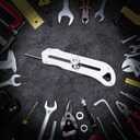 Harita Box Cutter Utility Knife Stainless Steel, Adjustable blades length Heavy Duty Rust Resistance with blackening via phosphating with 10 Pcs SK5 Blades for men women craftmen Quick-Change Bright