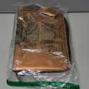 GUEER Bible Cover for Men, Bible Holder, Bible Cover Carrier Carrying Organizer Bag, Zipper and Pockets for Standard Size Bible, Gift for Men (NoLeather Flower)