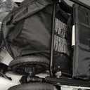Kolcraft Cloud Plus Lightweight Single Stroller, 50 lb Capacity, Slate Gray (Missing Back Axle)