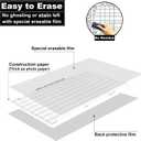 Large Dry Erase Real Estate Whiteboard Poster,36 By 24 Inch Erasable Real Estate Tracker Calendar For Tracking Transactions,Closing Goal,Real Estate Agent Pipeline White Board For Realtor Office