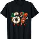 Funny 67 Six Seven Dab Christmas 6 7 Meme Dabbing Boys Girls T-Shirt