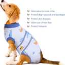 Kuoser Recovery Suit for Dogs Cats After Surgery, Professional Pet Recovery Shirt Dog Abdominal Wounds Bandages, Substitute E-Collar & Cone,Prevent Licking Dog Onesies Pet Surgery Recovery Suit (XS)