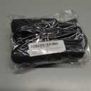 2 x Black Adjustable Jump Rope, Durable, and Easy to Adjust Premium Jump Rope for Men,Women,Children of All Heights and Skill Levels