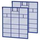 U01 A01 100 Replacement Filter Compatible with Mitsubishi Electric U01 A01 100 Nano Platinum Mini Split Filter, 2 Pack