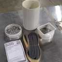 BLACK+DECKER Portable Air Conditioner, 8,500 BTU (5,100 BTU SACC) for Rooms Up To 350 Sq. Ft., Portable AC with Full Function Remote Control & Window Kit, BPACT05SM, White