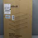 Gashell Wire Shelf Covers, Bamboo Wire Rack Covers for Pantry, Closet (4pcs, 28" W x 16" D)