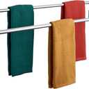 KOKOSIRI Towel Holder Polished Chrome 36 Inch Bathroom Double Bath Towel Bars Kitchen Rack Wall Mounted Stainless Steel B5009CH-L36