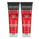 John Frieda Radiant Red Shampoo & Conditioner Bundle, Enhancing Shampoo & Conditioner, Helps Enhance Shades, with Pomegranate and Vitamin E