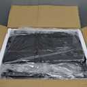 Furnulem Tall Dresser with 6 Drawers,Vertical Bedside End Table & Chest for Bedroom,Black Storage Tower Dorm Nightstand with Fabric Drawer Organizer Unit Furniture in Living Room,Closet,Hallyway