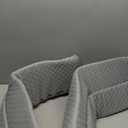 EUHAMS King Size Bed Wedge Pillow - Bed Gap Filler Mattress Wedge Headboard Pillow Close The Gap 0-7" Between Your Headboard and Mattress or Wall for Sleeping Backrest Pillow (76"x10"x6" Gray) (Grey)