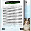 Air Purifiers for Home Large Room Up to 2600 Ft², HEPA Air Purifier with Washable Filter & Air Quality Display, Powerful Turbo Mode Air Cleaner for Pet Hair Odors Smoke Dust, HAP605