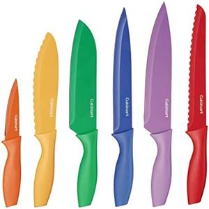 Cuisinart C55-01-Pack of 6 Collection Knife, Multicolor Advantage-Cutlery-Set, Multi-colored