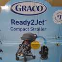 Graco Ready2Jet Compact Stroller Overhead Friendly Compact Travel Stroller with Automatic Fold, Kingston