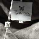 PAPILLON D'OR WEAR YOUR WINGS Women's Long Puffer Coat with Belt, Hood & Furry Lining - Knee-Length Winter Jacket XL