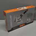 Housolution Right Angle Clamp, [2 PACK] Single Handle 90 Aluminum Alloy Corner Clamp, Clamps for Woodworking Adjustable Swing Jaw, Woodworking Tools Photo Frame Vise Holder, Gifts for Men Dad (Silver Gray)