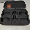 Wireless Microphone Case, Dual Wireless Microphone Storage Box, Hard EVA Mic Carrying Case, Dual Mic Bag with EVA Hard Shell Exterior Compatible with Dual Wireless Mic-Case Only (10.5" x2")