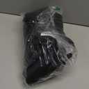 Memoriesea Women's Sexy Deep V Neck Puff Sleeve Side Split Ruched Backless Gown Dress.XL