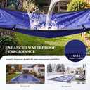 UIRWAY Inground Pool Cover, Fits 36x18ft Rectangular Winter Swimming Pools, 40' x 22'