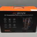 JZBRAIN Air Compression Leg Recovery Boots : Sequential Full Leg Compression Massager System for Muscle Relaxation & Relief - 11 Intensity 6 Modes 3 Heat for Athletes & Gym (Medium)