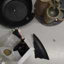 Alpine Corporation WCT202 Indoor Tabletop Tiered Water Fountain Featuring 3 Candles for Desktop and Table, 11", Brown