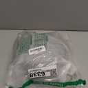 German Style Motorcycle Helmet,Adult Half Helmet Open Face DOT Approved, Motorcycle Cruiser Scooter Cool Helmet (Large, Bright Black)