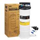 EWK 6.5L Pneumatic/Manual Oil Extractor, Oil Change Pump for Automotive Fluids Vacuum Evacuation, Fluid Extractor Pump Tool for DIY Mechanics