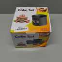 4Pcs Springform Cake Pan(4/4.7/5.7/6.7), Heighten Mini Nonstick Carbon Steel Cheesecake Pan, Leakproof Cake Baking Pans with Removable Bottom, Mini Spring Form Pan