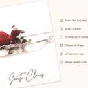 2 x AnyDesign 3Pcs Christmas Wall Art Prints 11x14in Santa Claus Reindeer with Sleigh Art Poster Decor Large Aesthetic Xmas Posters Room Decor for Gallery Living Room Bathroom Wall Decor(UNFRAMED)