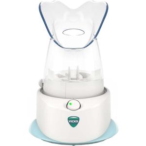 Vicks Personal Steam Inhaler for Targeted, Natural Steam Relief for Allergies, Congestion, Cough & Colds, and Sinus Irritation, Use with VapoPads - 1 Included