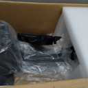 Spare Tire Holder Mounting Bracket Tire Carrier for Jeep Wrangler JK 07-18 with 3rd Third Brake Light Accessories 55397217AJ 68048581AA Aluminum Alloy Bracket (Smoke Lens)