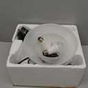 GERGO Led Floor Lamp, Super Bright 11W+7W 2100LM Torchiere Floor Lamps for Living Room, Stepless Adjustable 4 Color Temperatures 3000K-6000K with Remote Control for Bedroom (Matte Black)