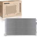 A-Premium Air Conditioning A/C Condenser Compatible with Buick Enclave 2008-2017 & Chevrolet Traverse 2009-2017 & GMC Acadia 2007-2016 & Saturn Outlook 2007-2010