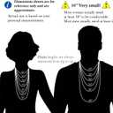 Necklace 14k Gold Chain for Women 2mm Rope Gold Chain Necklace Womens Men Non-Tarnish & Dainty Necklaces for Women Men All Lengths 16-26 Inches