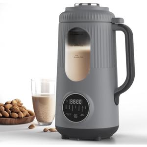 8 in 1 Nut Milk Maker,35oz(1000ml) Automatic Homemade Almond, Oat,Blenders,Plant-Based Milk and Non-Dairy Beverages, Milk Maker Machine with Delay Start/Self Clean