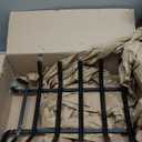 Fire Pit Grate - Fireplace Grate 20 Inch Heavy Duty Firewood Stove Log Holder Rack Solid Round Steel 3/4" Wrought Cast Iron Indoor Outdoor Camping Chimney Hearth Wood Burning Accessories Tools