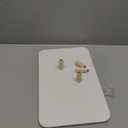 Wooden Elevated Cat Food Stand Raised Pet Feeding Table for Cats and Dogs, Compatible with Most Bowls & Automatic Feeders, Solid Wood Pet Food Platform L (15.7 * 9.5in)